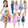 Doll Clothes for Barbie Doll Lot Styles Dress Shorts Shirts Cute Outfits for 1/6 11.5 Inch Doll Girl Toy