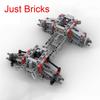 4WD Полный привод Независимая подвеска Дифференциал Шасси Рулевая ось MOC Строительные блоки Технические Детали для автомобилей Игрушки Детский подарок