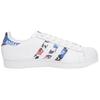 adidas Оригинальные кроссовки Superstar Classic Удобные низкие кроссовки Унисекс Белые CP9760