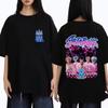 Фильм K-pop Охотники на демонов Saja Boys Футболки Derpy Tiger Мужские Женские Модные Оверсайз Уличная одежда Мужские Повседневные Футболки из Мягкого Хлопка