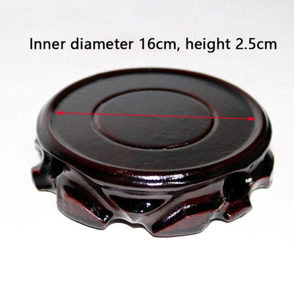 Wooden Planters Stand Ornaments Display Plant Caddy Stand New Pot Trays Garden Supplies