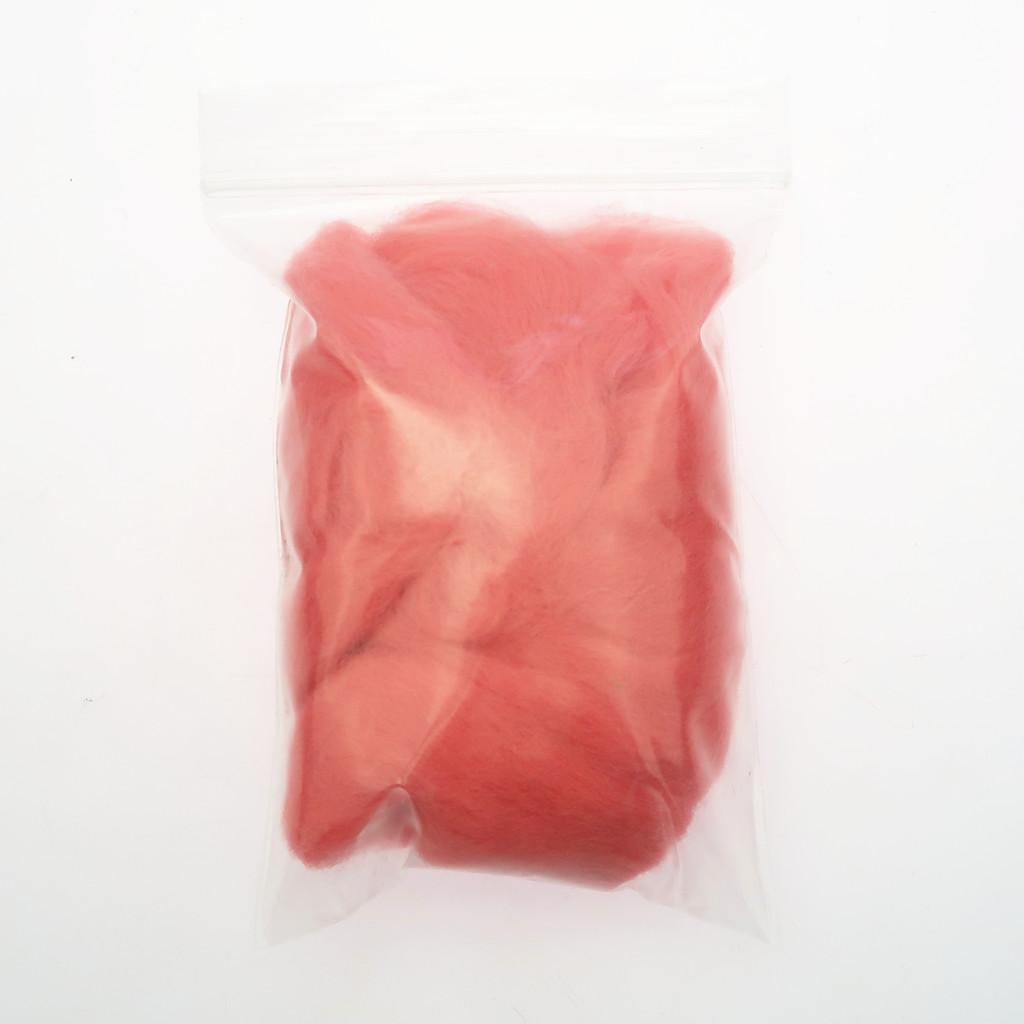 3Pcs Handmade Wool Felt Roving Fiber Weaving Materials 10g