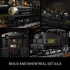 MOULD KING 12032 Technical Car Toys Remote Control Shay-type Steam Locomotive Model Assembly Train Brick Toys Kid Christmas Gift