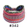 Boho Headbands for Women Cotton Wide Headwrap Non Slip Stretch Hairbands Workout Yoga Head Bands Bandage Running Bandana Turban Hair Accessories
