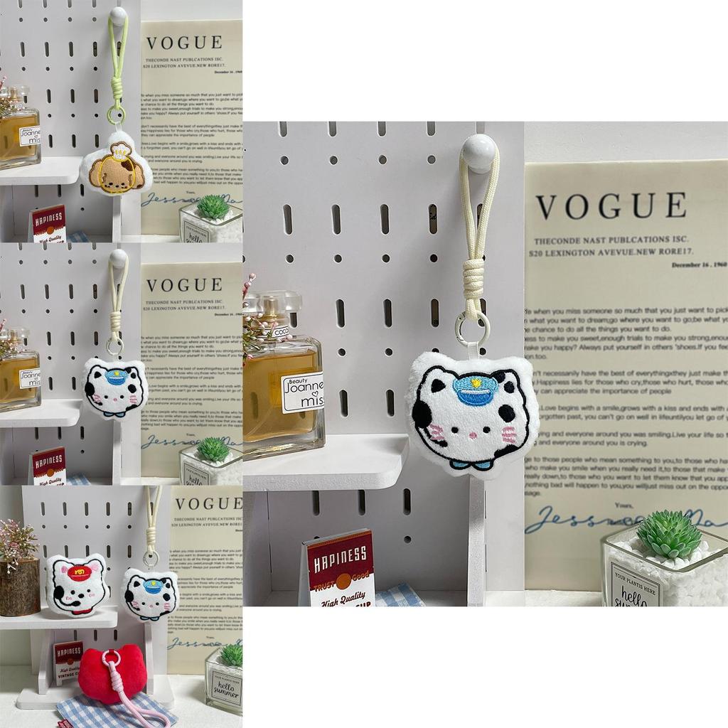 Плюшевый брелок для сумки в виде животного с набивкой из ПП хлопка для детей и коллекционеров