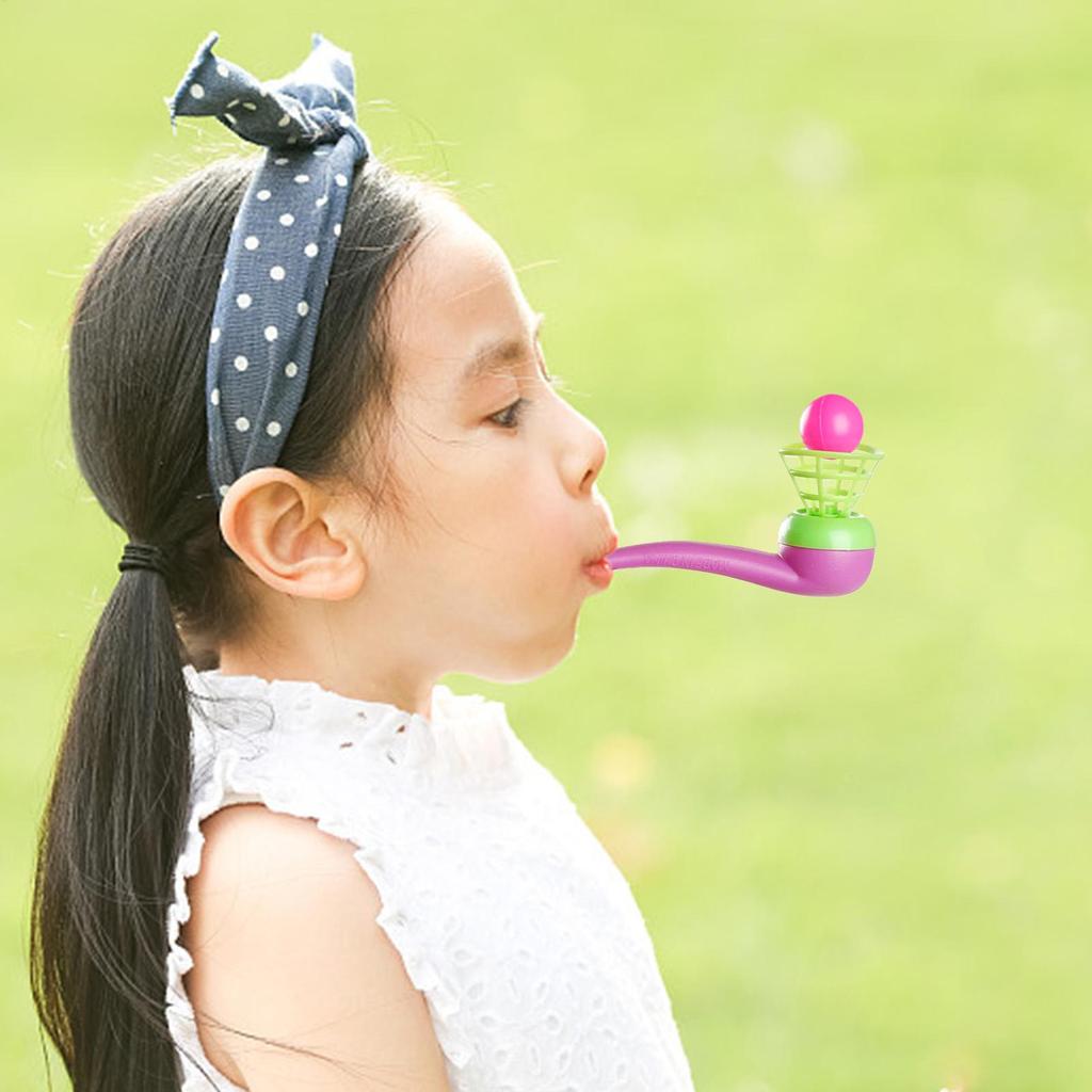 Montessori Magic Blowing Pipe Floating Ball Game Kids Birthday Party Favors Keepsakes Carnival Christmas Party Educational Toy