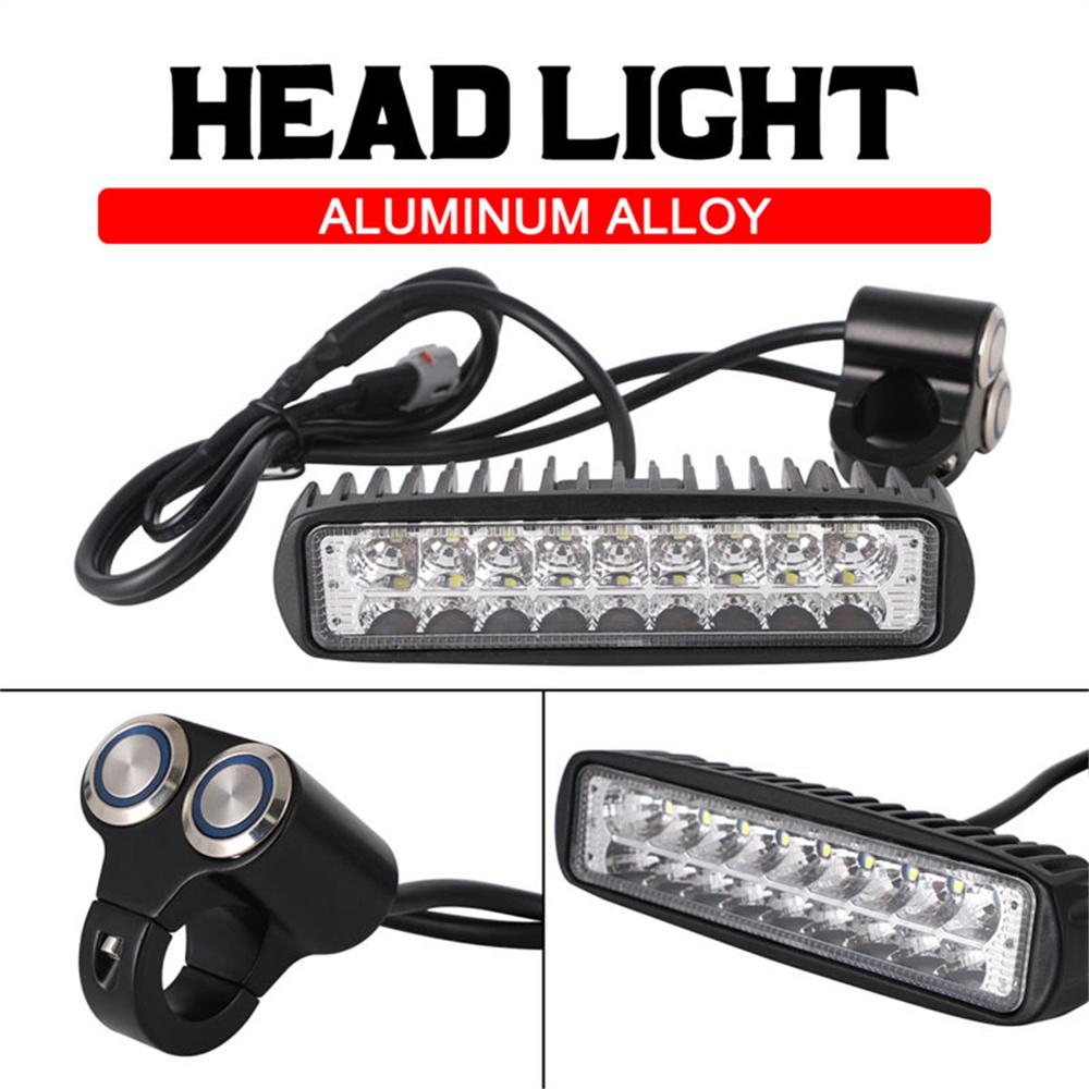 Светодиодная фара для мотоцикла Hi/Lo Beam + переключатель для Sur-Ron XS X160 X260