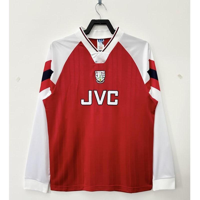 Long Sleeve Retro Football Jersey Men Classic Club National Team Style Sports Training Wear