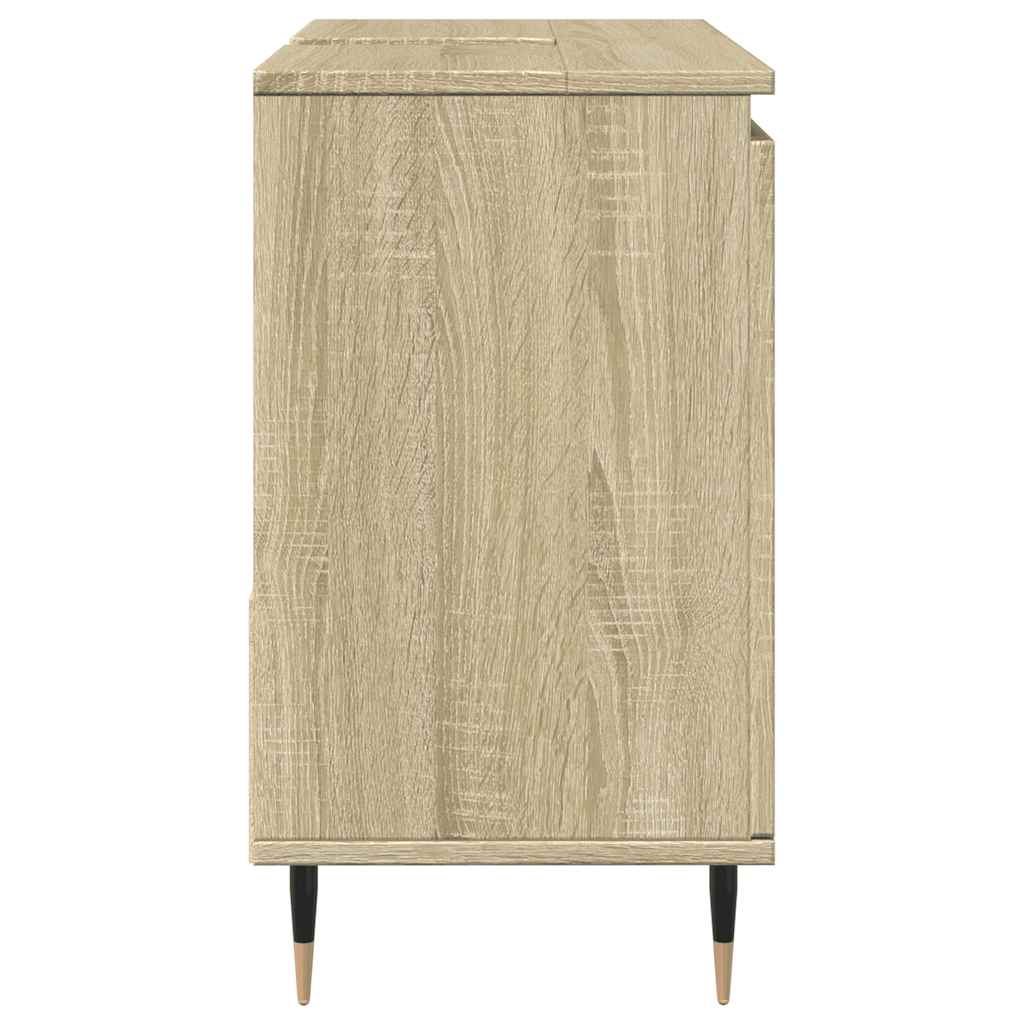 Bathroom Cabinet Sonoma Oak 65 x 33 x 60 cm Particleboard