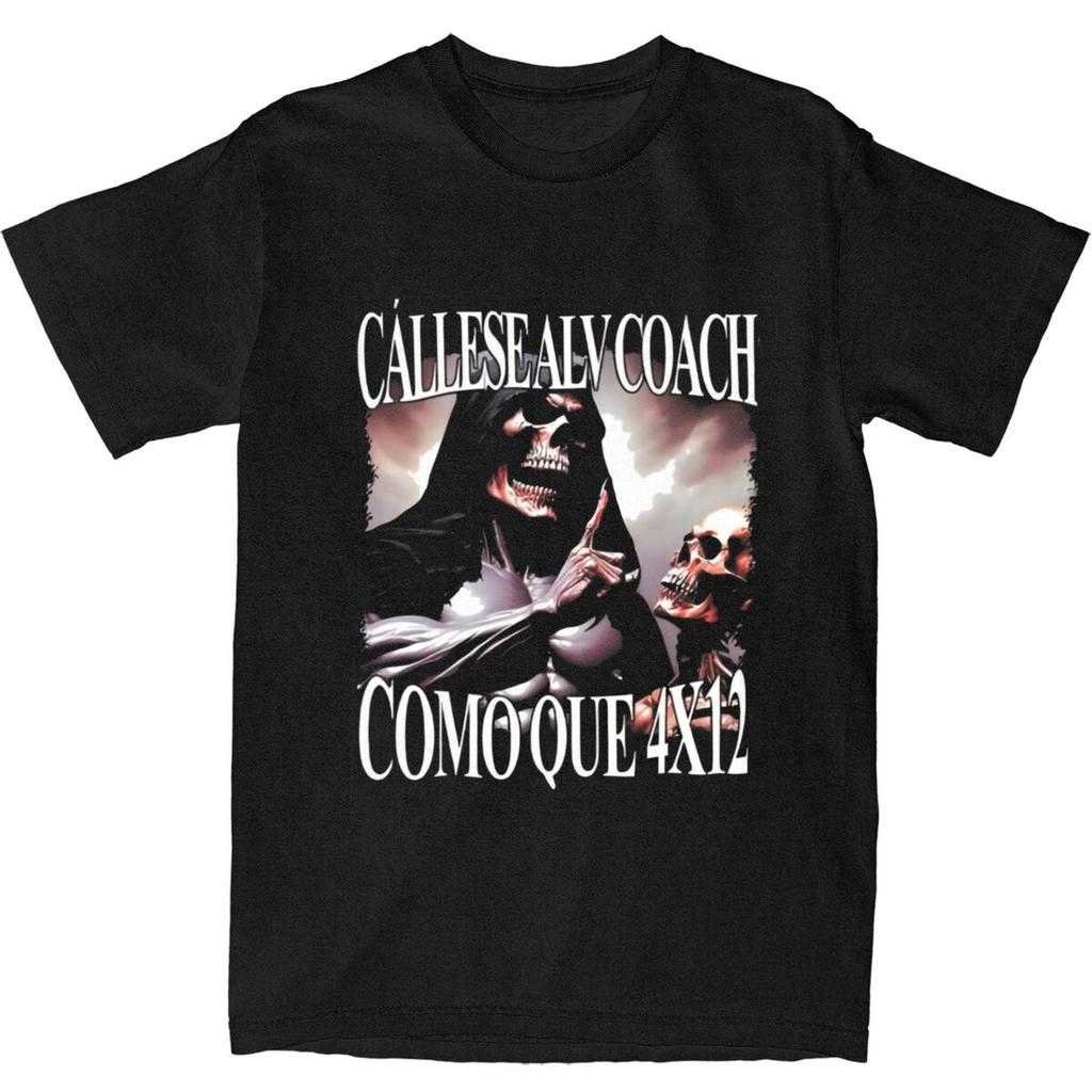 Printed Calacas Chidas Gym T Shirt for Unisex Funky Skull Gym 100% Cotton T-shirts Short Sleeve