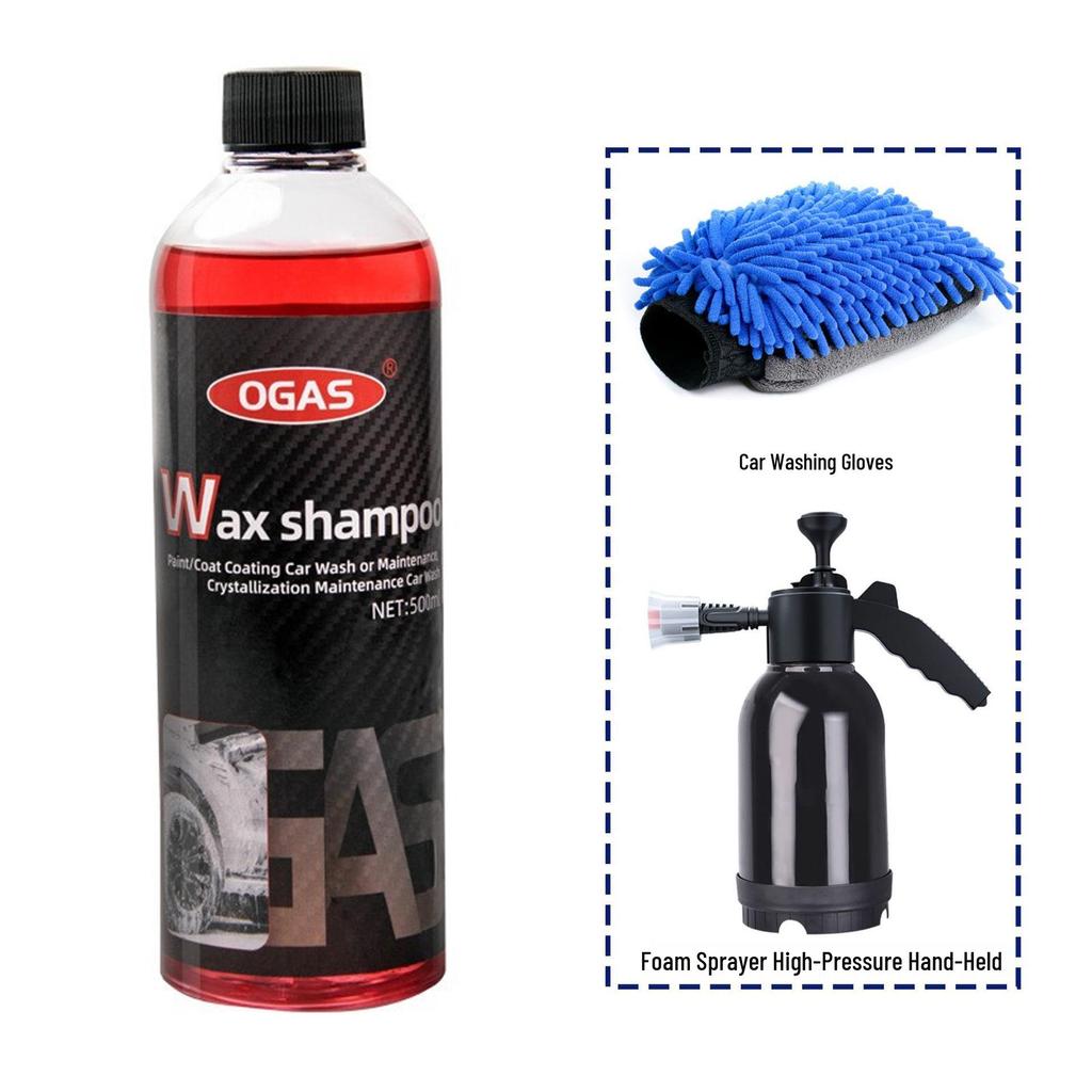 Автовоск и шампунь с обильной пеной: Концентрированный деконтаминант, полироль и водоотталкивающее средство