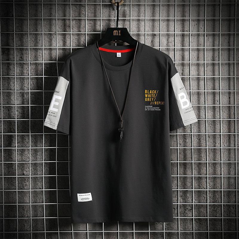 Футболки для мужчин, летняя мужская одежда, мужская футболка большого размера, футболка высокого качества с принтом кленового листа, футболка с надписью Y2k, спорт