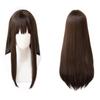 Cosplay Long Costume Costume Disguise Plus 2 Bonus Items Heat-resistant Wig, Brown, Hair, Wig, Wig,