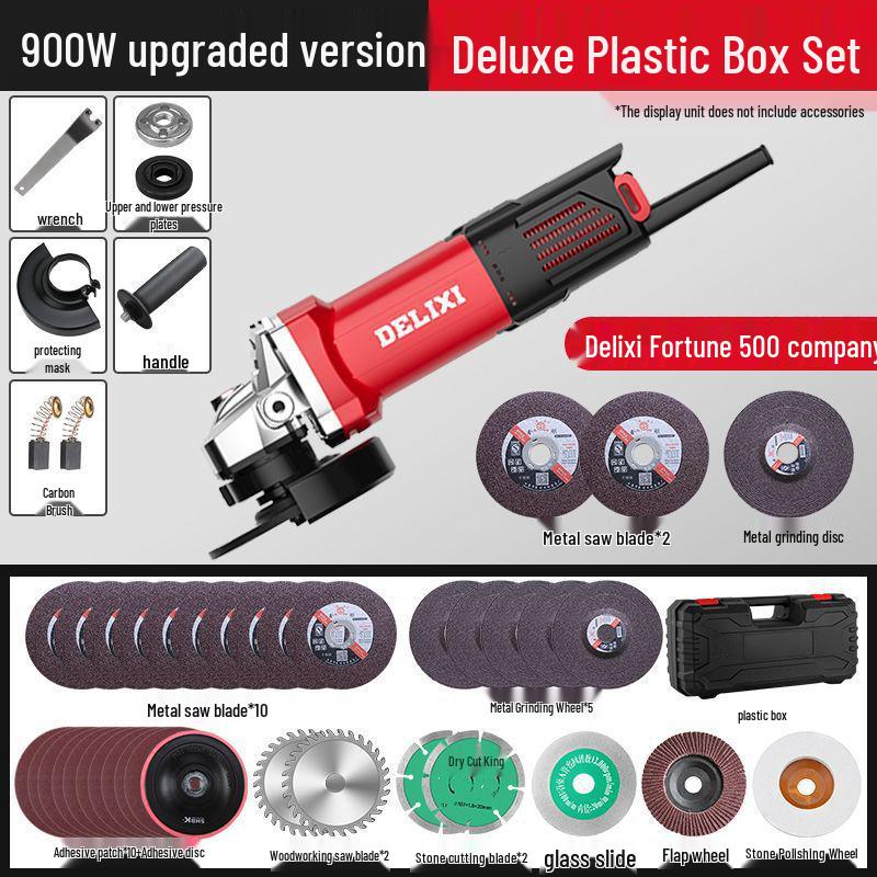 High-Power Multifunctional Angle Grinder and Polisher