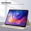 Для Lenovo Xiaoxin Pad Pro 12.7 (2025) Чехол с 3D-эффектом, рисунок "Кот", кожаная подставка, чехол-книжка с кошельком, держателем для стилуса
