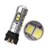 2 шт. Светодиодные лампы PW24W PWY24W Canbus 2323 10SMD Дневной ходовой свет Высокомощная лампа ДХО Автомобильный указатель поворота Белый 6000K 12V