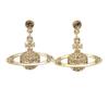 MINI BAS RELIEF DROP Earrings with Exclusive Box and Paper Bag [Vivienne Westwood] 62020025/R121 724536B/2 Women's [item]