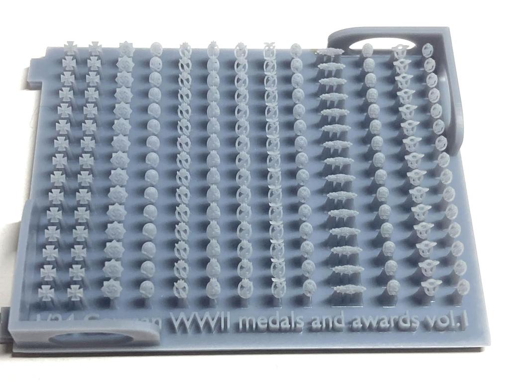 Набор немецких медалей времен Второй мировой войны, модель Чино, набор для 3D-принтера 1/24 том. CM-199A (военный)