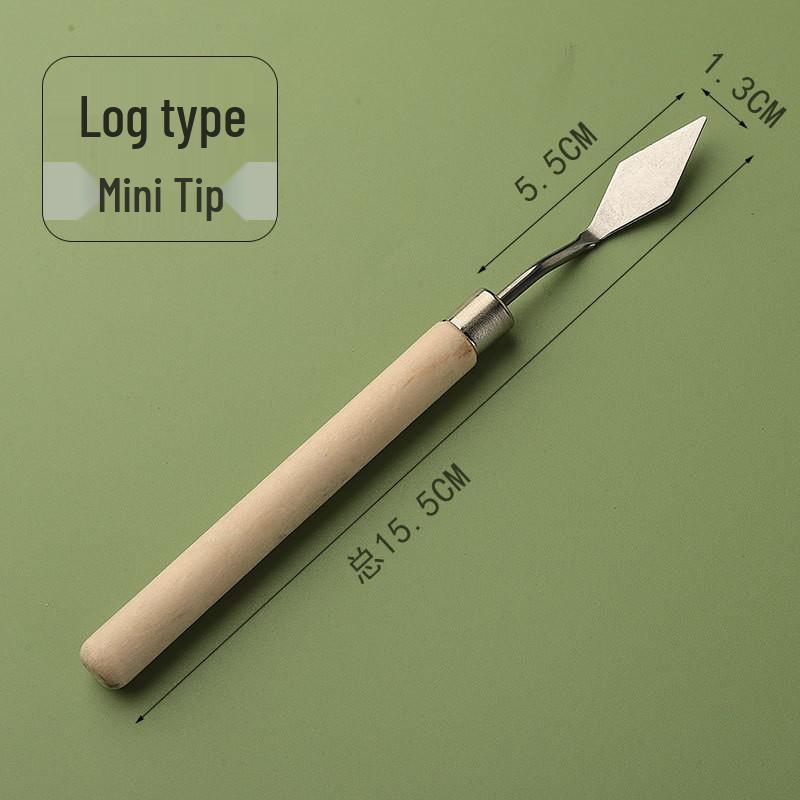 Oil Painting Palette and Spatula Set: Knife Set for Acrylic, Gouache, and Pigment