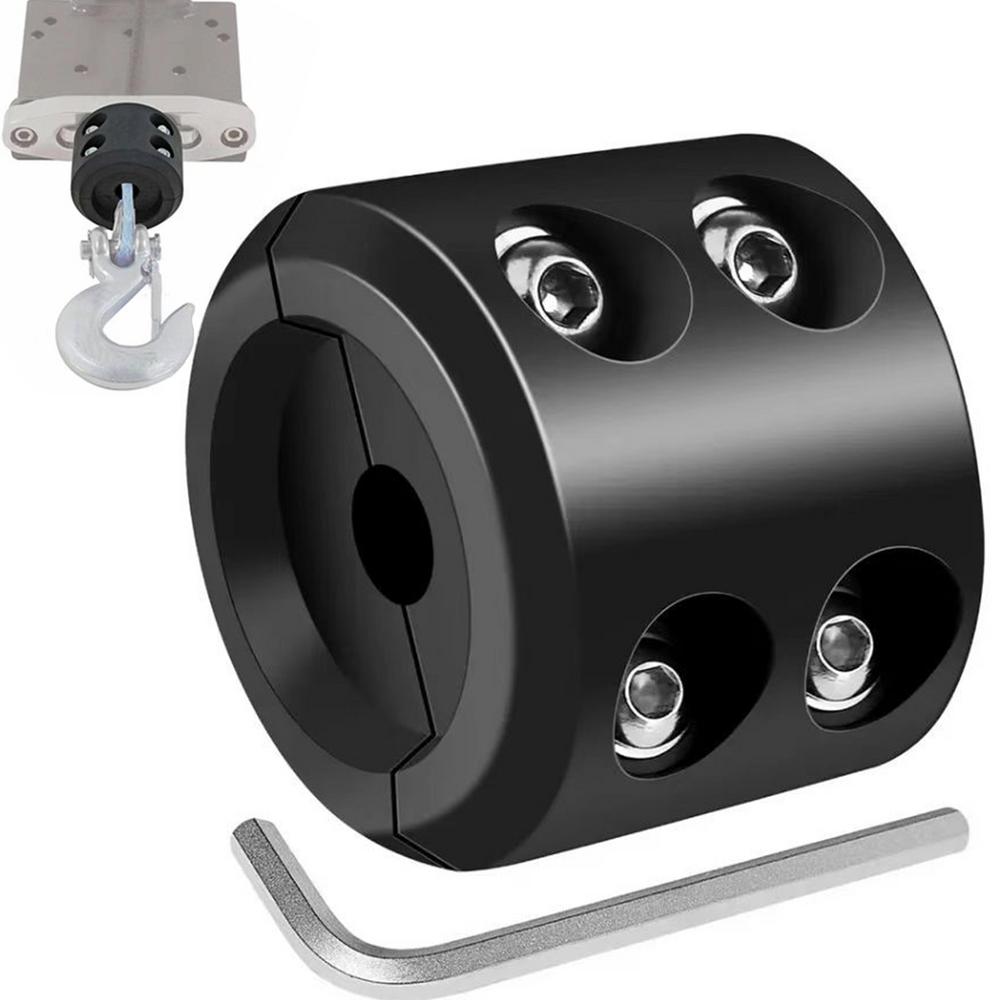 Стопор лебедки для троса ATV Резиновый стопор лебедки Защитник провода Модификация автомобиля Гаджеты Принадлежности для лебедки Защита буксировочного крюка и троса