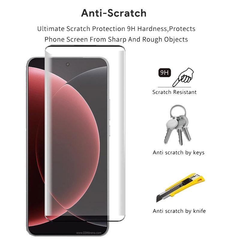 4 в 1 закаленное стекло для Xiaomi 15 Ultra Curved Screen Protector Защитная пленка для объектива камеры для Xiaomi 15Ultra Glass