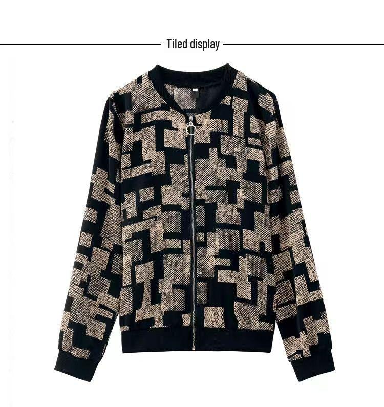 Модная женская бейсбольная куртка – Короткое весеннее/осеннее/зимнее пальто 2025, Маленький размер, Красивый ветрозащитный плащ для мам