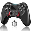 PS4 Controller Wireless Controller Wireless Bluetooth Connection No Delay Double Vibration Gyro Sensor Function Gravity Sensitive Heavy Duty Button