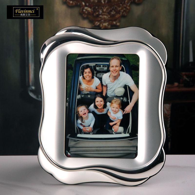 Итальянская Минималистичная Фоторамка Скандинавский Креативный Дизайнерский Металлический Фоторамка для Спальни Гостиная Домашний Декор