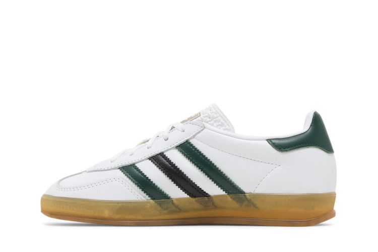 Women's Sneakers adidas Gazelle Indoor White Collegiate Green (Women's) White/Collegiate Green/Core Black