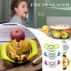 Stainless Steel Blades, Fruit Cutter, Fruit Cutter, Rubber Handle, Fruit Corer