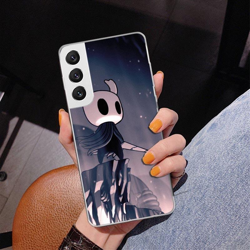 Мультяшный чехол для телефона Hollow Knight для Samsung Galaxy S24 S25 Edge S26 Ultra S23 S22 S21 Plus S20 FE + Персонализированный чехол с принтом Ga