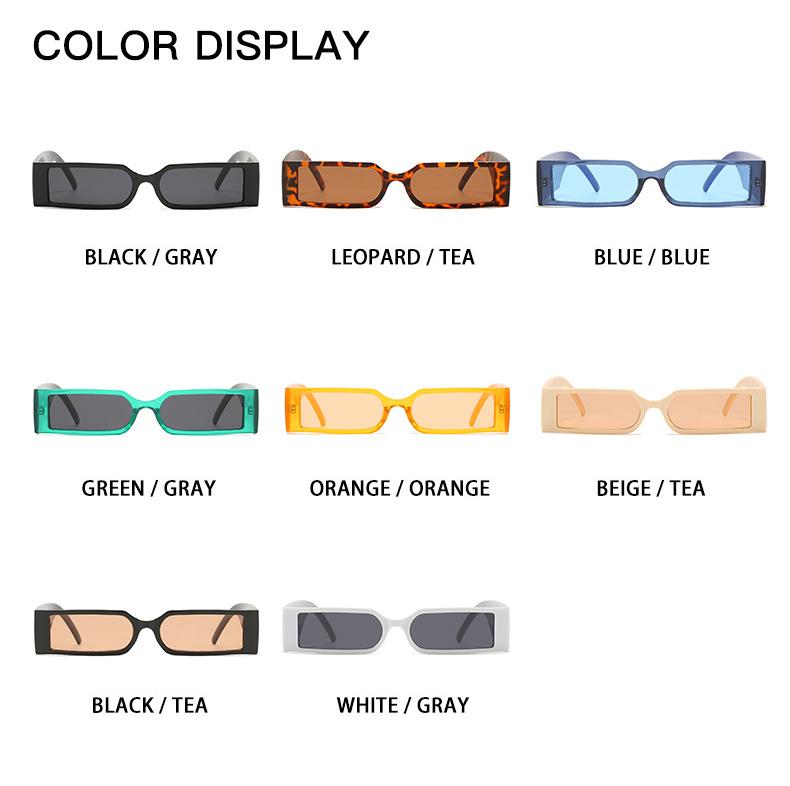 UV400 Хип-хоп унисекс очки солнцезащитные очки модные оттенки винтажные для мужчин и женщин прямоугольная оправа очки очки ручной работы