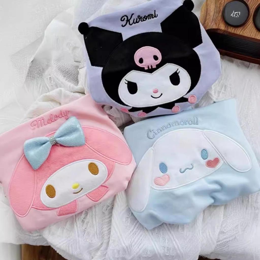 Girls' Kuromi & Cinnamoroll Cartoon T-shirt - Short Sleeve Melody Casual Top