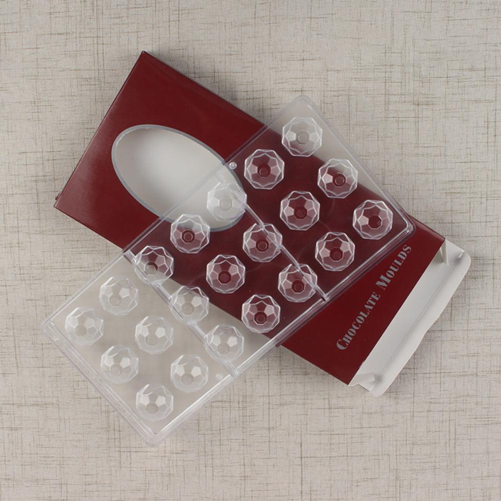 Прозрачные шоколадные формы 3D Candy Mold Выпечка Инструменты Мини-форма для печенья Главная
