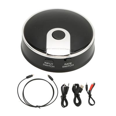 3,5-мм Bluetooth-передатчик 1 для 2, поддержка 3,5-мм волоконно-оптического коаксиального беспроводного звукового Bluetooth-адаптера
