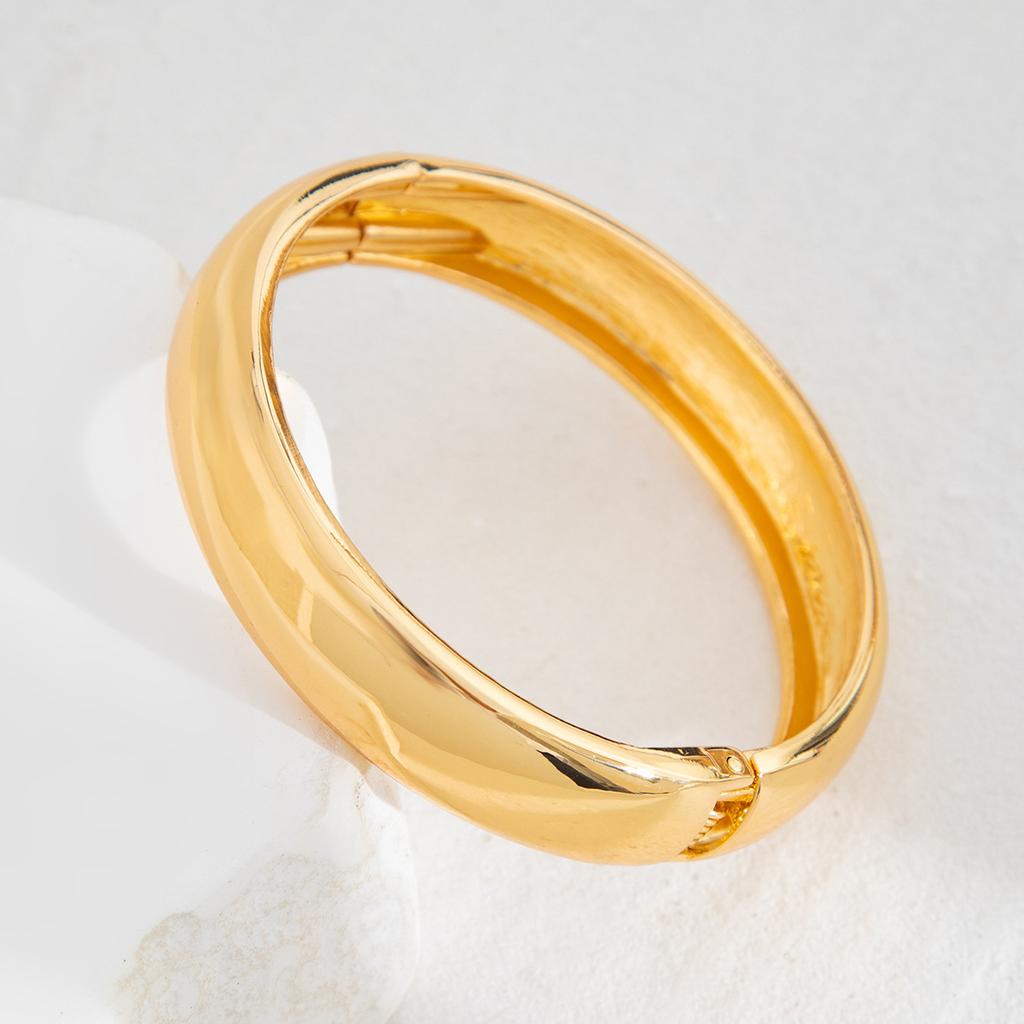 Модный металлический блестящий браслет-застежка-пружинка в виде капли воды для женщин, геометрический неправильный браслет в стиле хип-хоп