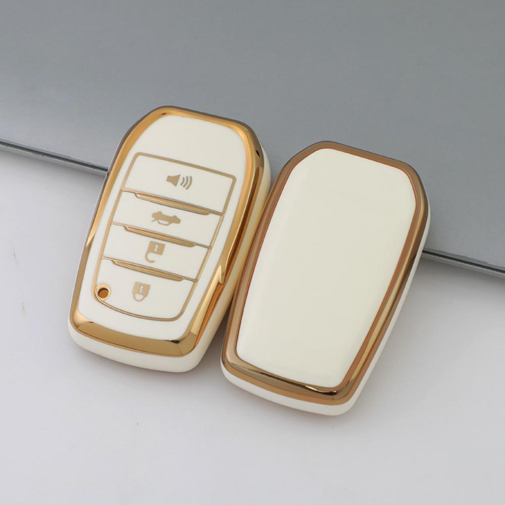 TPU Key Fob Cover for Toyota Key Fob Shell  for Toyota Crown Corolla Cross Highlander Camry