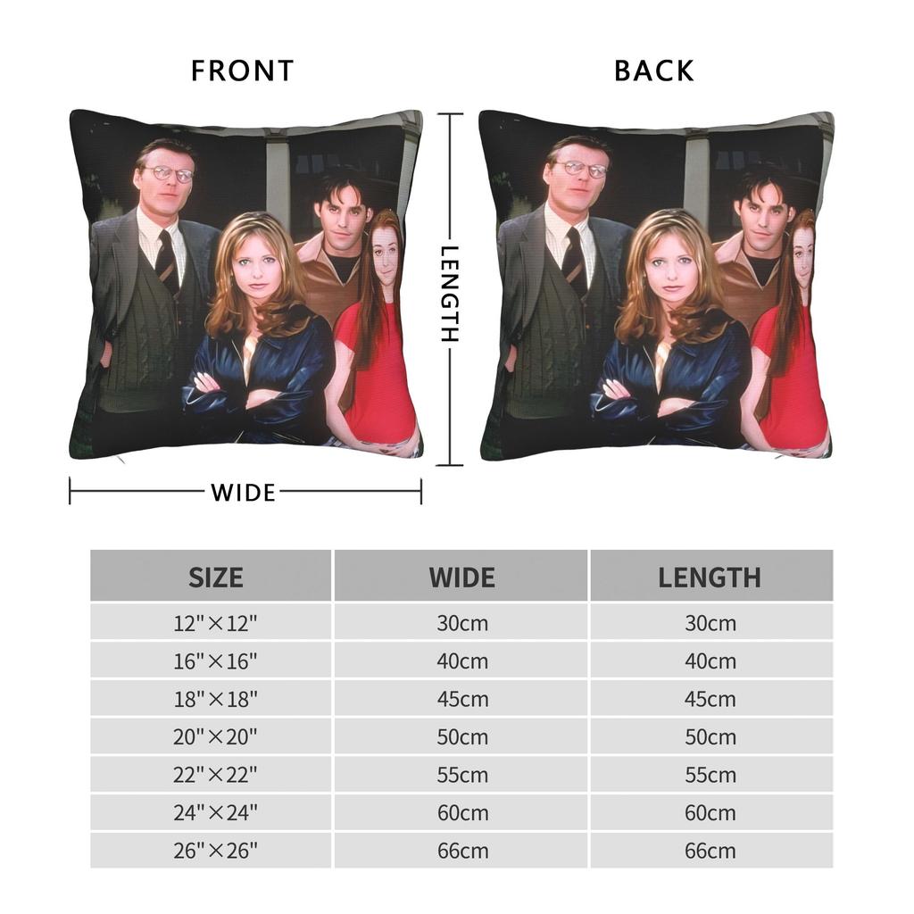 Pillow Cover Buffys the V-Vampire Slayer Vintage Pillow Case For Chair Sofa Home Decor Pillowcases