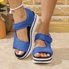 Fashion Women's Shoes Summer 2024 Comfort Casual Sport Sandals Women Beach Wedge Women Platform Sandals Roman Sandals Plus Size