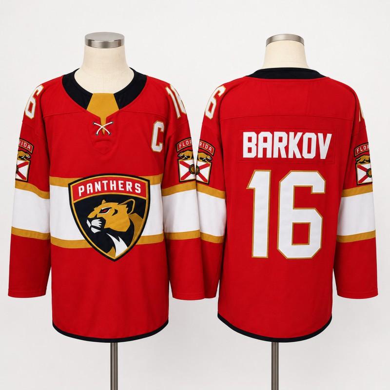 NHL Florida Panthers Hockey Jersey Retro Embroidered Team Sport Uniform Men Women Adult
