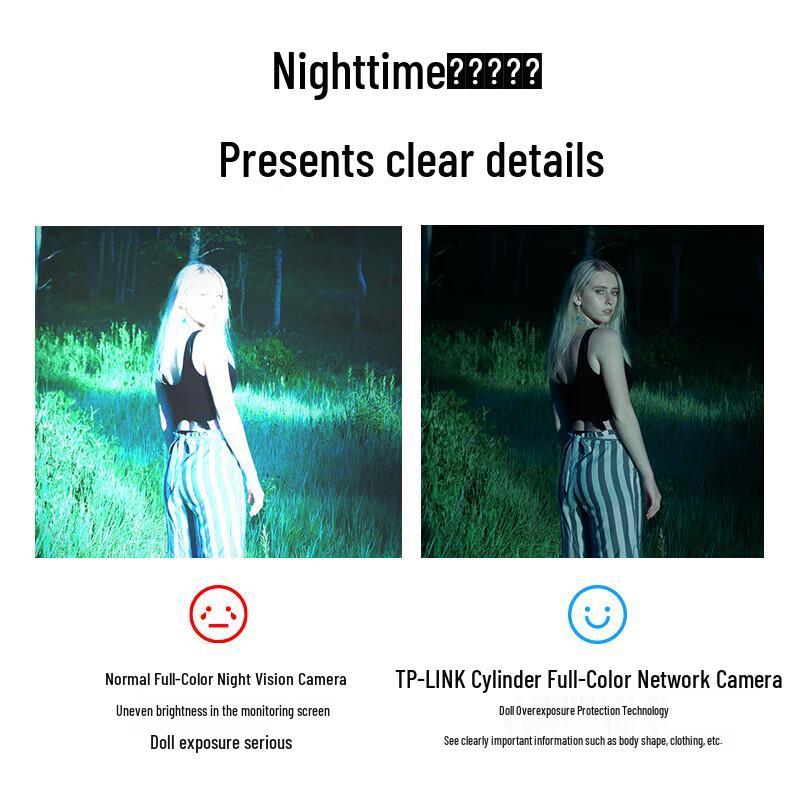 TP-Link 4MP Full-Color PoE Outdoor IP Camera