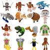 New Tralalelo Tralala Plush Tungtungtung Sahur Italian Brain Rot Animals SHARK Plush Plushie Peluches Stuffed Dolls Toy Gifts