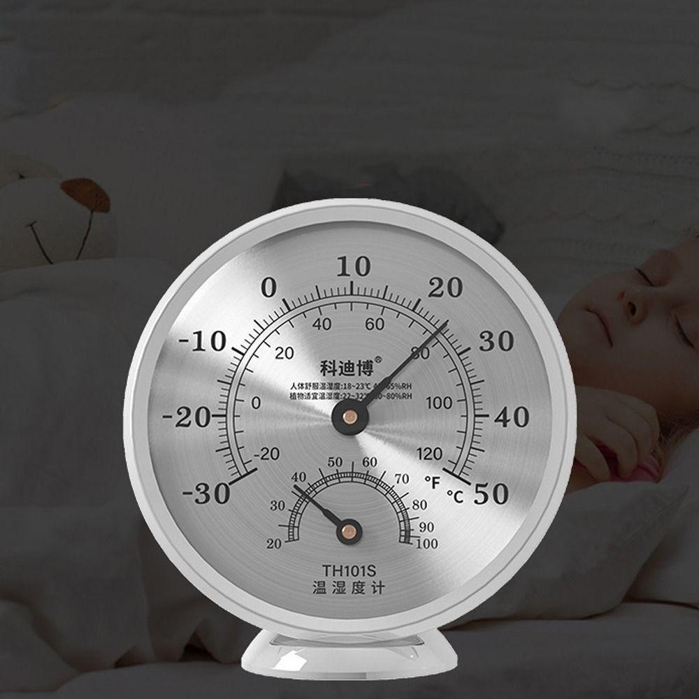 Механический настенный термометр Водонепроницаемый измеритель влажности Беспроводной гигрометр Сад Патио