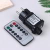 EU US UK Штекер AC 220V 110V на 31Vdc 6W 24V 5V Преобразователь Штекер Блок Питания IP44 8 Режимов Светодиодная Лампа Драйвер Переключатель Адаптер