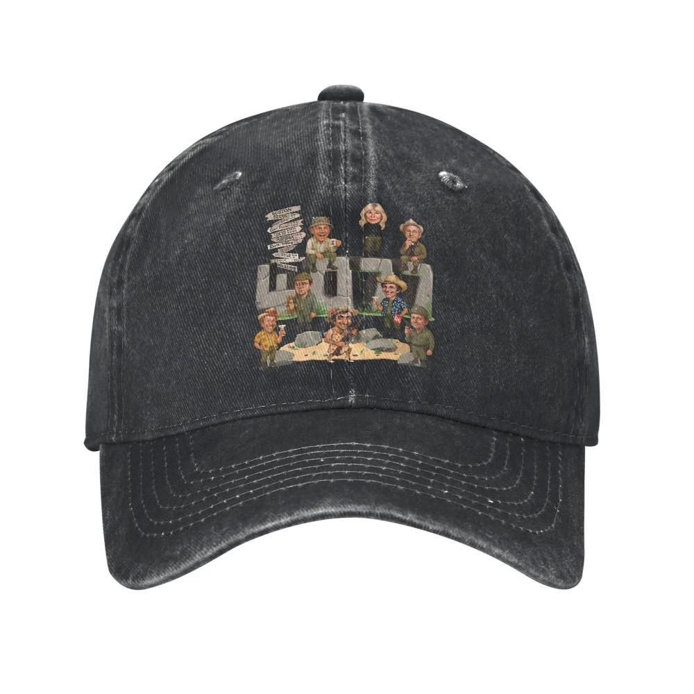 MASH 4077 Baseball Cap Sun Outdoor Sports Hot Sale Washed Trucker Hat Women Men Casual Design Baseball Caps
