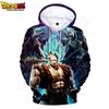 Sweatshirt Kids Hoodie 3D Print Boys Girls Cartoon Sudadera Tops Super Saiyan Clothes