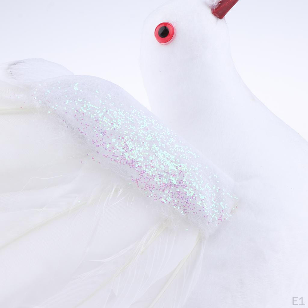 Искусственные голуби птицы свадебное украшение