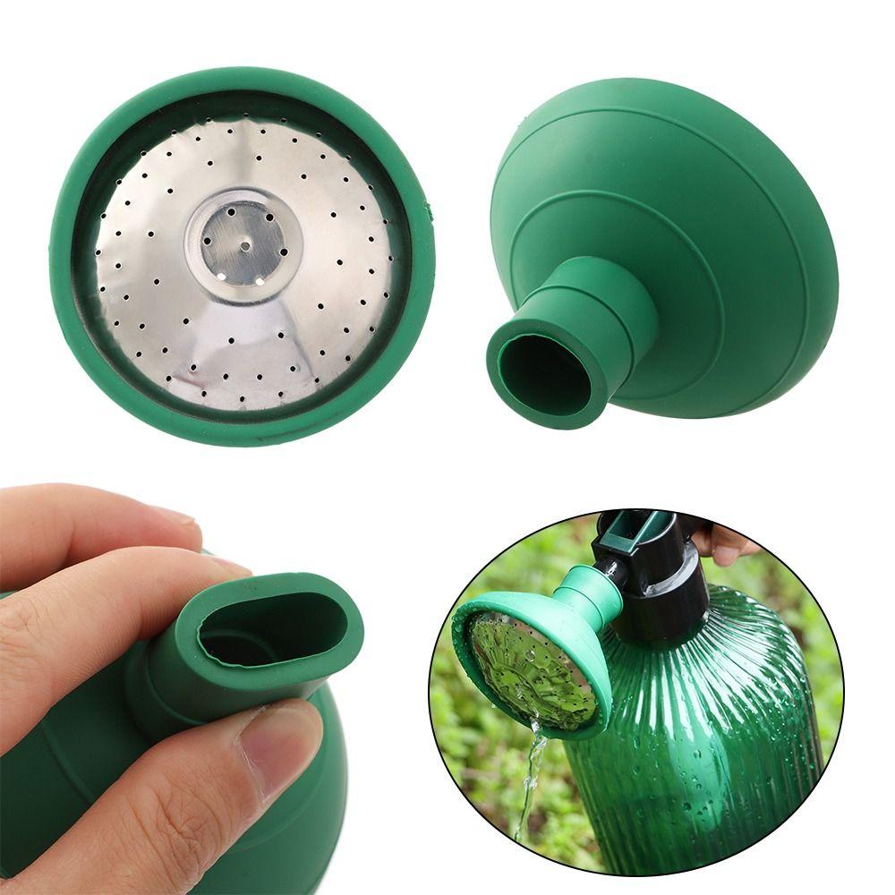 Nozzle Water Sprinkler Metal & Rubber Hose Sprayer Portable Watering Can Rose Head Watering Tool