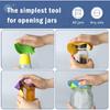 Aixoom Rubber Jar Opener Pads Set of 4, Round Heat-ulated Non-Slip Gripper Pads for Jars, Kitchen Tool for Easy Opening (Circle)