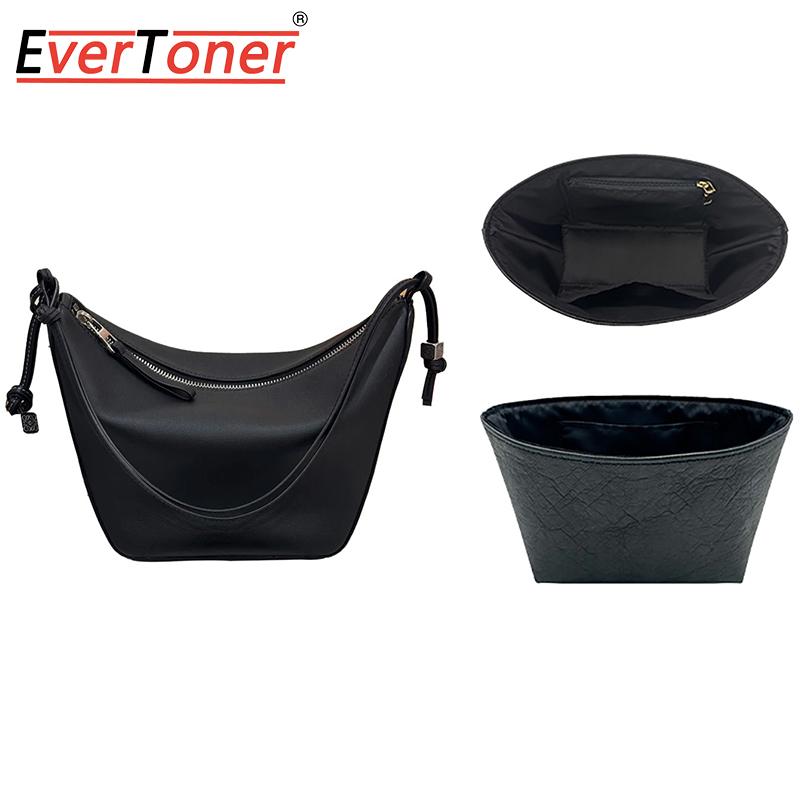 EverToner Dupont Paper Lining Storage Pouch And Organization Inner Liner Bag Fits For Lo-w hammock hobo Bag Insert Organizer